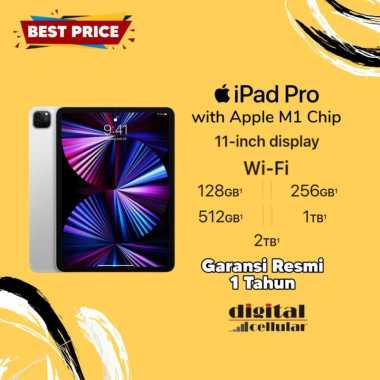 Jual Apple Ipad Pro M1 11 Inch Wifi    Only Resmi Original, Murah & Diskon