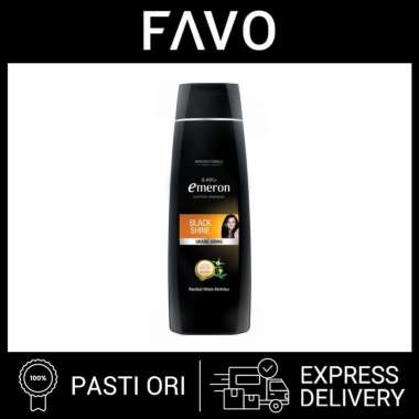 Shampoo - Emeron Black & Shine Shampoo - 170 mL