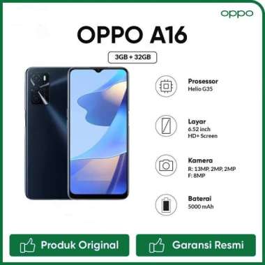 Jual Oppo A16 Terbaru - Harga Murah | Blibli.com