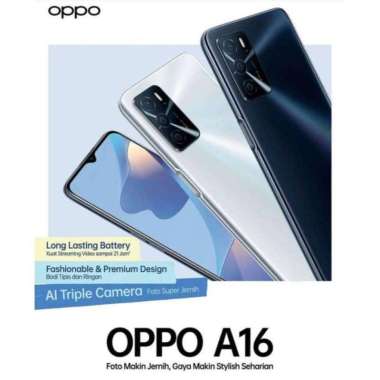 Jual Hp Oppo A16 Online Terbaru September 2021 | Blibli