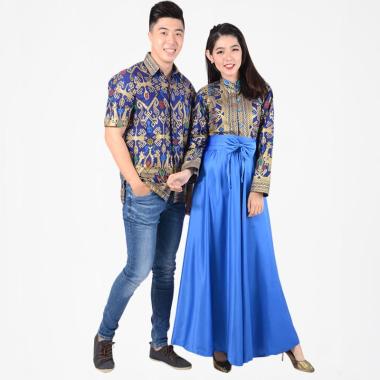 Baju Batik Wanita Modern, Eksklusif, Couple Terbaru 2018