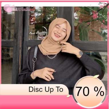 DeRa UniQue SWEATER BATWING RAJUT PREMIUM sweater oversize blouse rajut lasperal fashion wanita paka