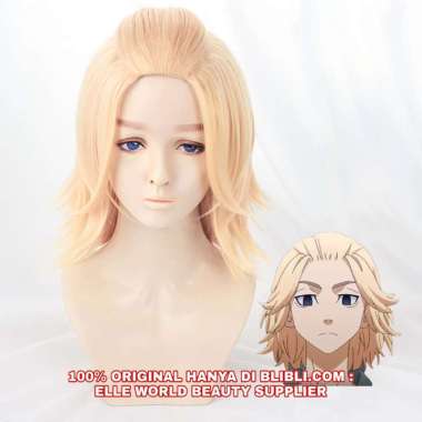 READY STOCK - WIG COSPLAY ANIME TOKYO REVENGERS WIG MANJIRO SANO WIG SANO MANJIRO WIG MANJIROU SANO 
