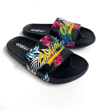 Oldiac - Sandal selop wanita motif bunga terbaru 36