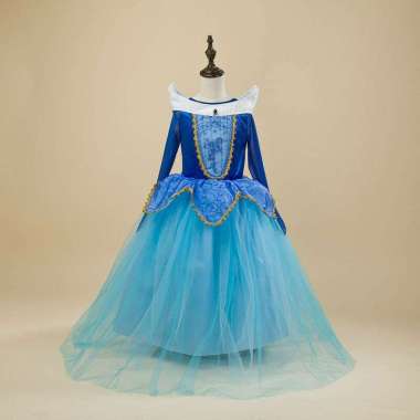 Jual Disney Baju Kostum Princess Cinderella Lengan Panjang