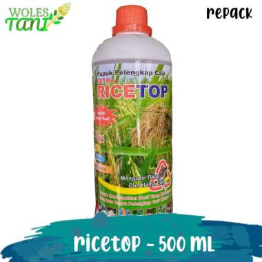Ricetop 500 ml Penambah Bobot Padi Pengusir Hama Tikus dan Burung Sawah Multicolor