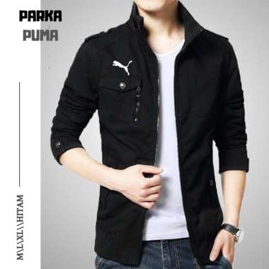 Jual Jaket Hoodie Parka Kanvas Hitam Army Terbaru & Original - Harga