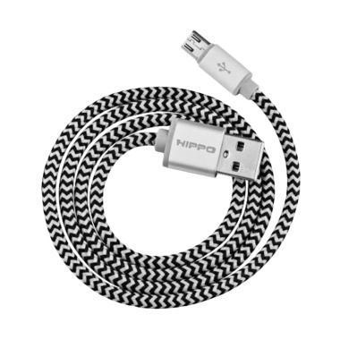 jual kabel hippo valley 2 micro usb 100cm abu abu jual kabel hippo valley 2 micro usb 100cm abu abu