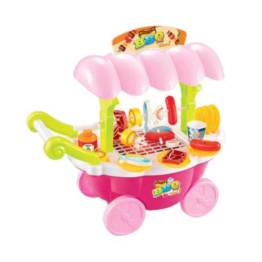 Jual Pusat Mainan Anak BBQ Cart Play Set Mainan Anak