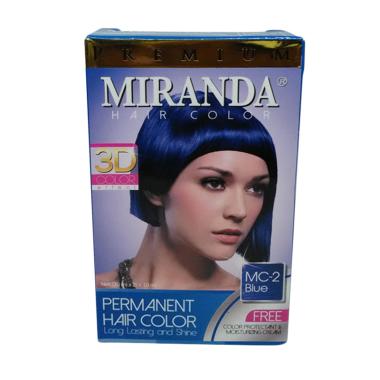 Jual Miranda  Premium MC  2 Cat  Rambut  Blue 30 mL Online 