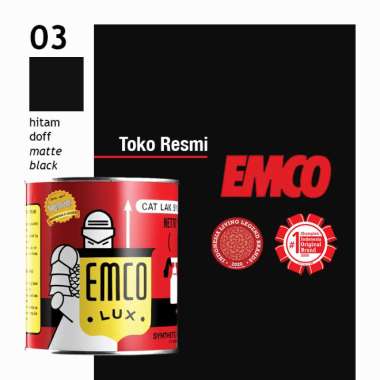 EMCO Lux Cat Kayu dan Besi Gloss Doff Matte Finish 1kg 0,5kg Mini 200ml - Surabaya/Sidoarjo 0,5kg Hi