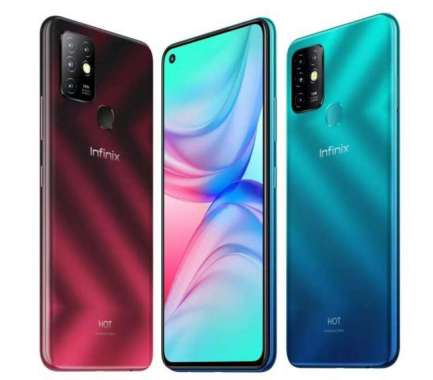 Infinix Hot 10 4/128 Garansi resmi - infinix black