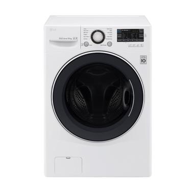 LG F1014NTGW Mesin Cuci [14 kg/ Front Load] White