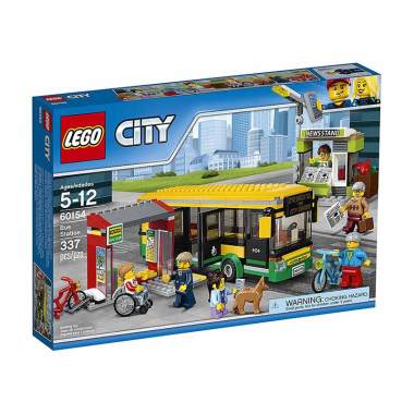 Jual LEGO City 60154 Bus Station Mainan Blocks Online 