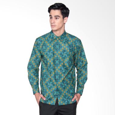 Jual Danar Hadi Print Motif Ceplok Kitiran Kemeja Batik