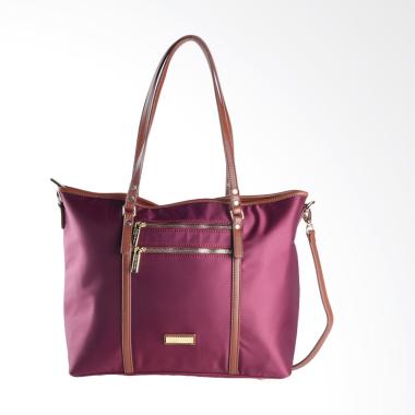 Jual Phillipe Jourdan Jade THA 059 Tote Bag - Maroon Brown
