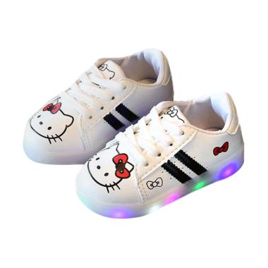 Jual Fashion Walker LED Hello Kitty Sepatu Anak Perempuan 