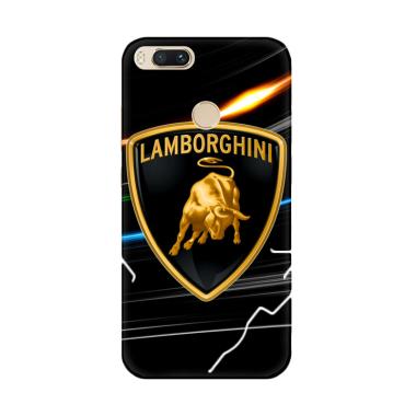 Jual Flazzstore Lamborghini Logo Black Z3064 Custom Casing