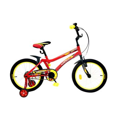 Jual WIMCYCLE Spitfire Sepeda BMX - Red [18 Inch] Online 