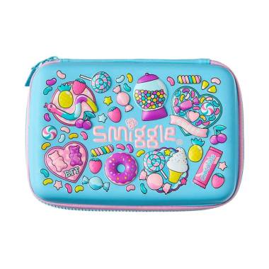 Jual Smiggle Hello Scented Hardtop Tempat Pensil - Blue