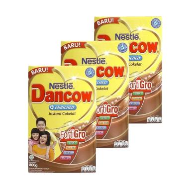 Jual Buy 3 - Nestle Dancow Instant FortiGro Coklat Susu 