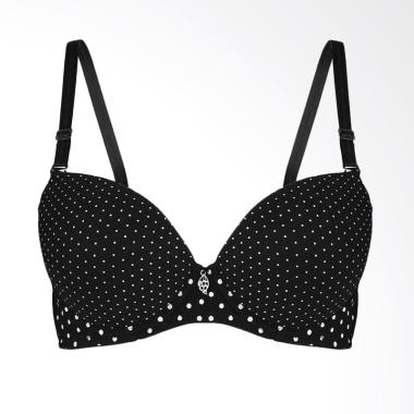 jual you ve b1158 polka bra pakaian dalam wanita black harga kualitas terjamin jual you ve b1158 polka bra pakaian dalam wanita black harga kualitas terjamin