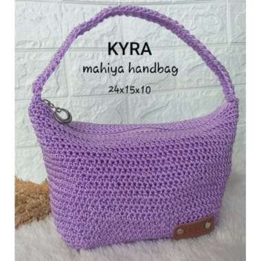 TAS RAJUT MAHIYA HANDBAG Lilac