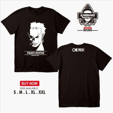 Jual Baju Kaos Anime Zoro Terbaru & Original - Harga Promo Juli 2022