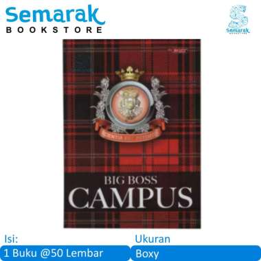 Big Boss Buku Tulis Boxy Isi 50 Lembar