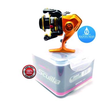 Reel Pancing Mini Ultra Light Maguro Scuilla 300 Power Handle
