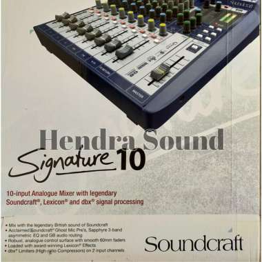 Soundcraft signature 10 схема