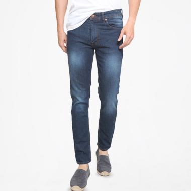 Jual Wrangler Icon Celana Jeans Pria - Dark Blue