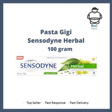 Jual Sensodyne Herbal Pasta Gigi Sensitif Ekstrak Herbal Alami 100 Gr
