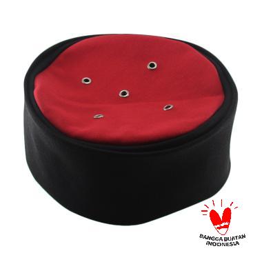 Jual Peci Maiyah Cak Nun Perlengkapan Sholat - White Black