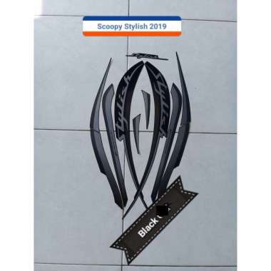 Jual Stiker Striping Scopy Warna Hitam Terbaru Dengan Harga Terbaik Di
