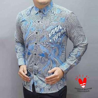 Model Kemeja Batik Pria Kombinasi Kain Polos Model Kemeja Batik Pria Kombinasi Kain Polos
