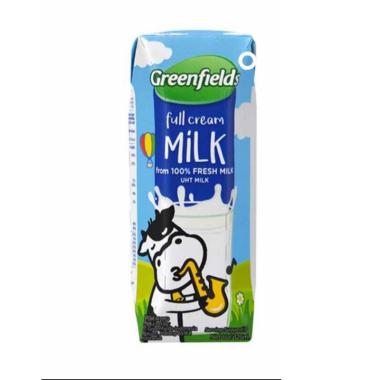 Jual Greenfields UHT Fullcream Minuman Susu [125 mL] Online Desember
