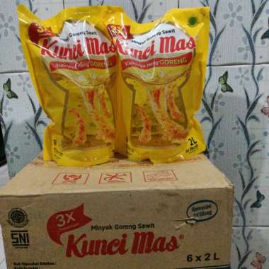 Jual Minyak Goreng Kunci Mas Yang 2 Liter Murah - Update Harga Grosir