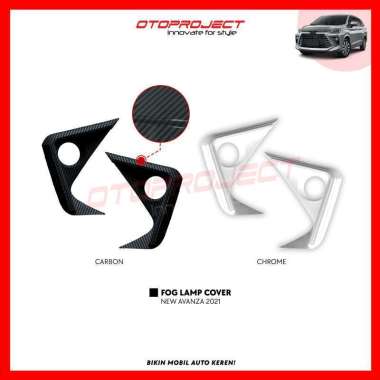 FOG LAMP COVER A.N AVANZA 2021 CARBON