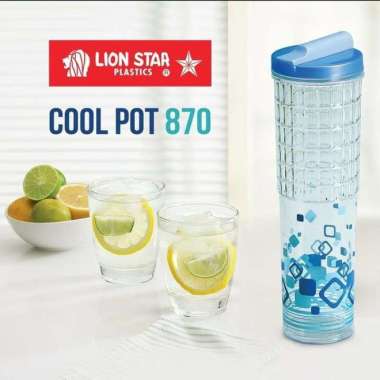 Tempat Air Minum Dalam Kulkas / Teko Botol Kulkas Cool Pot 870 Ml Lion