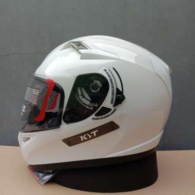 KYT K2 Rider Solid White - Helm Full Face KYT K2R L