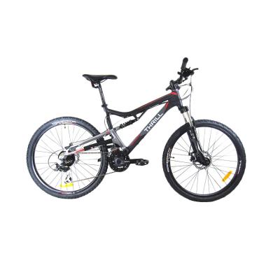 Jual Thrill Oust 2 0 AF Sepeda  MTB Hitam 26 Inch 