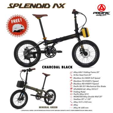Jual Element MTB Chrome Edition Sepeda Lipat Troy [16 Inch