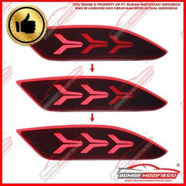 Honda Genuine Part Bumper Lamp - Honda Hrv 2015-On -Lightbar  - Sequential - Lambo RED