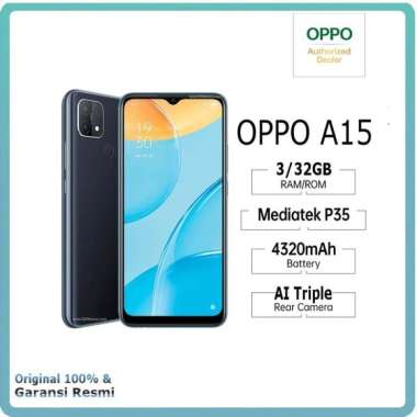 Jual Oppo A15 Bnob September 2022 - Garansi Resmi & Harga Murah | Blibli