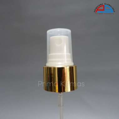 Cap Sprayer Foil Silver / Foil Gold neck 24 - tutup sprayer Prima Kemas - Sprayer Foil Gold