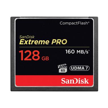 Jual Sandisk Extreme Compact Flash Card 128 Gb Murah Juli 2022 Garansi