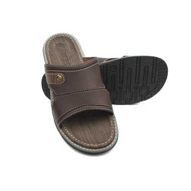 Jual Sandal Selop Kulit Pria Carvil Model Terbaru - Harga Promo Oktober