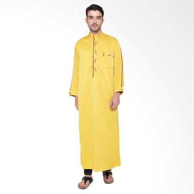 Baju Gamis Warna Kuning Emas - Model Hijab Terbaru