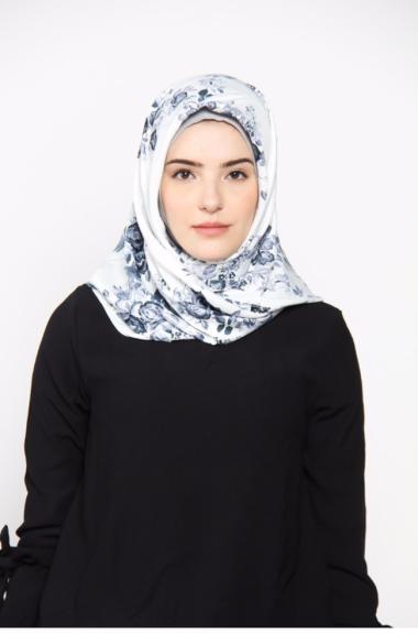 Gambar Hijab Hitam Putih